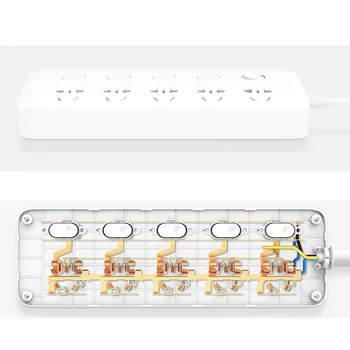 Originalus xiaomi mijia pop lizdas smart home maitinimo kontrolės 5 5 saugumo durys, naujas gb derinys lizdas