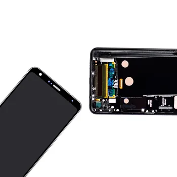 Originalą LG Q Stylo 4 Q710 LCD Ekranas Jutiklinis Ekranas skaitmeninis keitiklis su Rėmu Susirinkti LG Q710 Ekranas Stylo4 Q710CS Q710MS Q