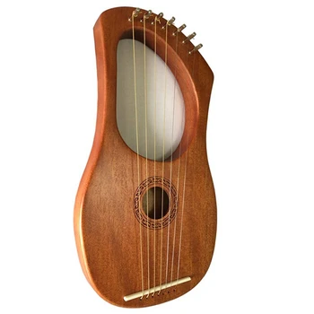 Orkestro Muzikos Instrumentas Arfa Septyni-Styginis Muzikos Instrumentas, Liqin su Derinimo Raktas