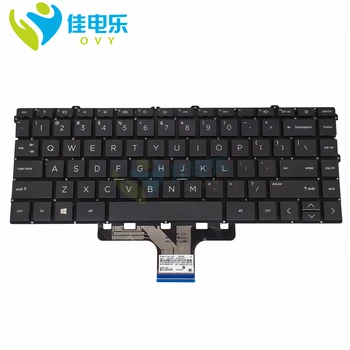 OVY L96524-001 Pakeisti Klaviatūras HP pavilion X360 14 14-DV JAV anglų juoda nešiojamųjų kompiuterių klaviatūros L85711-001 naują sąrašą