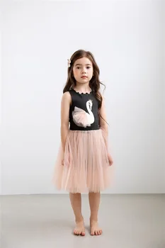 Padėkos princess tutu suknelė, vaikams, suknelės mergaitėms suknelė, elegantiškas vestidos baby girl drabužiai Kelio Ilgis Kratinys