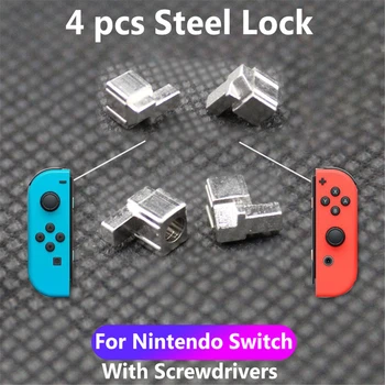 Pakeitimo Metalo Lock Sagtis Nintendo Jungiklis JoyCon Remontas, Dalys, Atsuktuvai Įrankių Rinkinį 
