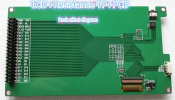 PCB pagrįstas stalo adapteris 5.0 colių TFT LCD ekranas