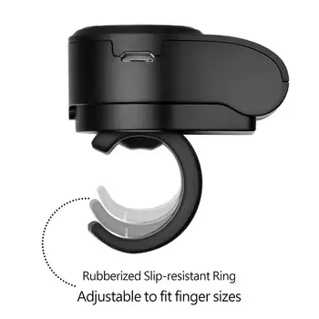Piršto žiedas stilius nuotolinio valdymo pultelis, 2.4 Ghz wireless presenter, pristatymas lazerinė rodyklė, piršto žiedą, nuotolinio valdymo