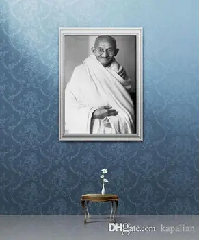 Plakatas Mohandas Karamchand Gandhi Menas Spausdinti Foto Popierius Sienos Paveikslų Tapyba 12 24 36 47 Cm
