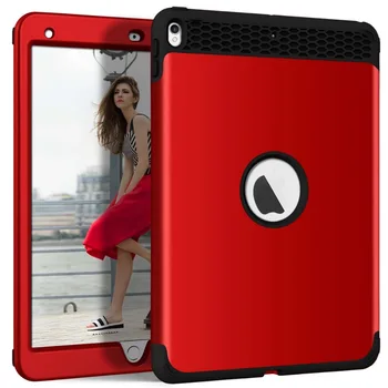 Planšetinio kompiuterio Apsaugos Case for iPad 3 Oro 10.5 2019 Trijų sluoksnių Sunkiųjų PC Minkšto Silikono Apsaugos Dangtelis, skirtas 