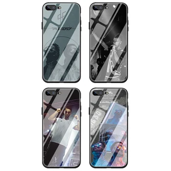PNL Reperis Grūdintas Stiklas TPU Juodo Dangtelio Case for iPhone 5 5S SE 2020 6 6s 7 8 plus X XR XS 11 pro Max