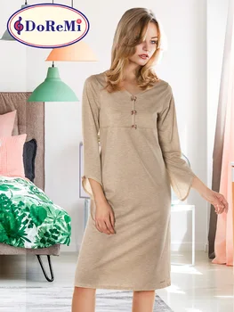 Premium Nightgowns Pižamos Sleepshirts Homewear Moterų Sleepwear Nightdress Miego Viršuje Naktį Dėvėti Miega Suknelė