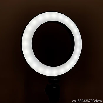Pritemdomi LED Selfie Žiedas, Šviesos, Fotografijos Apšvietimo Fotografavimo Lempos Trikojo Lite Su Šviesos Foto Studija Fotoaparatas