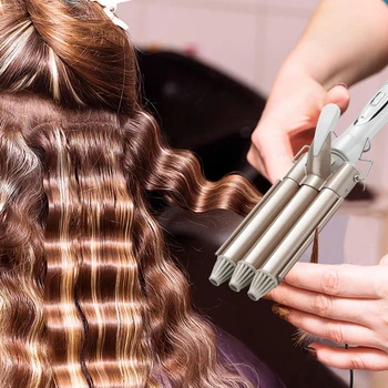 Profesinės Unisex Hair Curler Kukurūzų Perm Įtvaras Optikos Garbanoti Geležies Banga Valdyba Hair Curler Crimper Kukurūzų Plokštelės Butas Geležies