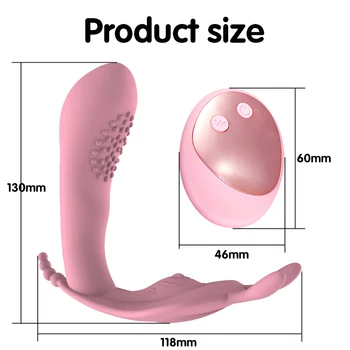 Prostatos žaislas Kelnaitės Vibratorius Drugelis Nešiojami Dildo Vibratorius G Spot Klitorio Stimuliatorius Vagianl Massager sexetoys