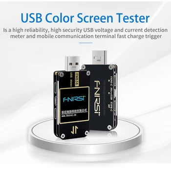 Protokolas Pajėgumo Testas Stebėti FNB38 USB Testeris QC4+ PD3.0 2.0 PGS Greito Įkrovimo Srovės ir Įtampos Matuoklis Detecter Namuose Įrankiai