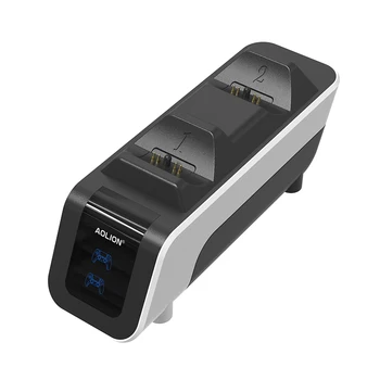 PS5 Valdytojas Įkroviklis USB Prievado DualSense Greito Krovimo Doko Stotis Su LED Indikatoriumi Mokestį Iki 2 PS5 Bevielio Kontrolierių