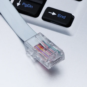 PVC Kompiuterio Universalus USB Į RJ45 Konverteris Duomenis Perduoda Stabili, atsarginės Dalys, Profesionalus Jungiklis Router Cable