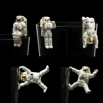 Pvc pav Astronautas modelis žaislas 5vnt/set