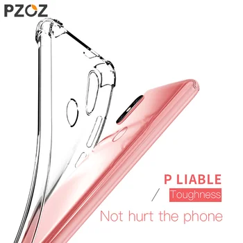 PZOZ Už Xiaomi Mi 9t 10 Pastaba Pro CC9 Pro CC9e A2 lite 9 SE PocoPhone F1 Redmi Pastaba 7 6 Plius Apsauginis Silikonas, atsparus smūgiams Atveju