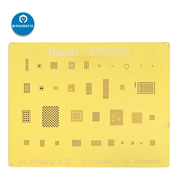 QianLi Aukso BGA Reballing Trafaretas NAND CPU IC Žetonų Reballing Remonto Įrankį, skirtą 
