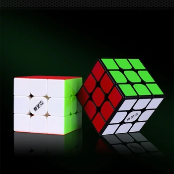 Qiyi Magnetinio Magic Cube Qiyi 2x2 kubą 3x3 4x4 5x5 Profissional Magnetas Greitis kubą 3x3 Įspūdį cubo magico Švietimo Žaislai