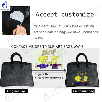 Ranka piešti handmake dažytos Grafiti meno Pet natūralios odos krepšiai moterų 2020 m. rankinėje dizaineris maišą crossbody klasikinis krepšys