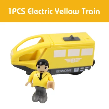RC Elektrinis Traukinys Žaislai Magnetinio Traukinio Vežimo Žaislas Competiable už Standartinį Brio Medinis Traukinio Vėžės Geležinkelio Žaislai Vaikams