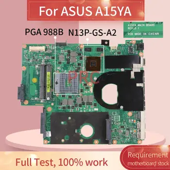 REV:2.1 ASUS A15YA Sąsiuvinis Mainboard SLJ8C N13P-GS-A2 Laptop DDR3 Plokštė