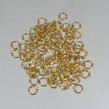 RF001 Lankstus Dydis, Keturios Spalvos Metalinės Jungtys Atidarymo Žiedas Su Aukštos Kokybės Electroplate 