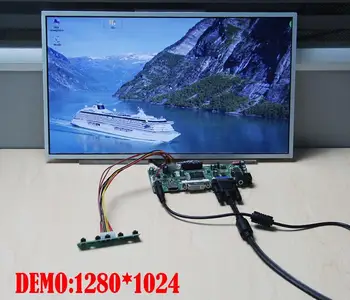 Rinkinys NT156WHM-N50 40pin LVDS LED LCD Valdiklio plokštės HDMI DVI M. NT68676 VGA Ekranas 1366X768 Skydelis ekranas 15.6