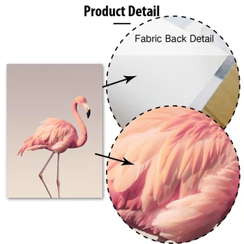 Rožinė Jūros Bangų Bijūnas Flamingo Sienos Menas Spausdinti Paveikslai Tapyba Šiaurės Drobės Plakatai Ir Spausdina Sienos Nuotraukas Gyvenimo Kambario Dekoro