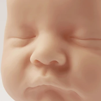 RSG Bebe Atgimsta Lėlės 17 Colių Gyvas Naujagimis Reborn Baby Levi Vinilo Unpainted Nebaigtų Lėlės Dalys 
