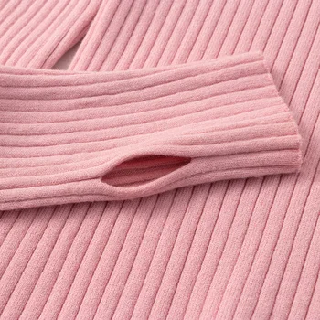 Rudenį, žiemą negabaritinių pagrindinio storas Megztinis Puloveriai Moterų moterų 2020 m. aukštos kaklo laisvas megztinis ilgomis rankovėmis megztiniai (Džemperiai viršų