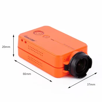 RunCam 2 HD 1080P vaizdo Kamera 60fps FOV 120 Laipsnių Plataus Kampo WiFi su Baterija FPV Lenktynių drone RC QAV210 250 Quadcopter