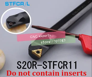 S20R-STFCR11 20MM Vidaus Tekinimo Įrankių Gamyklos išvadai, kad putoja,nuobodu baras,Cnc Įrankiai, Tekinimo Staklės