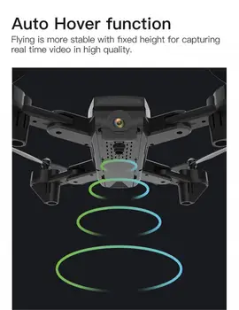 S6 Drone 4K HD Dual Camera, Sulankstomas Aukštis Išlaikyti Drone WiFi FPV 1080p Realaus laiko Dėžė RC Quadcopter