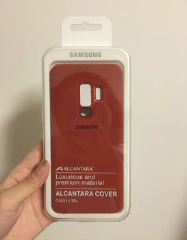 Samsung Originalus Alcantara Apsauginis Telefono Dangtelis Skirtas Samsung Galaxy S9 G9600 S9+ S9 Plus S9Plus G9650 Apsauga, Telefono Dėklas