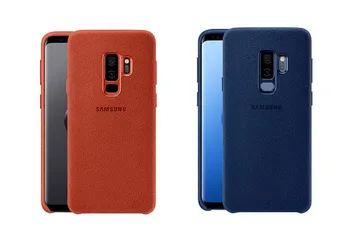 Samsung Originalus Alcantara Apsauginis Telefono Dangtelis Skirtas Samsung Galaxy S9 G9600 S9+ S9 Plus S9Plus G9650 Apsauga, Telefono Dėklas