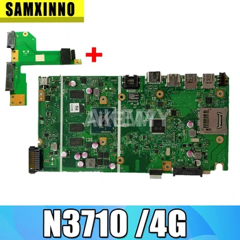 SAMXINNO Už ASUS VivoBook Max X541NA-PD1003Y nešiojamas plokštė X541NA mainboard X541N plokštė bandymo OK N3710U 4GB RAM