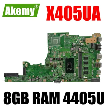 SAMXINNO Už Asus X405U X405UA X405UN X405UR X405URR X405UQ X405URP X405UF Laotop Mainboard X405UA Plokštė 8GB RAM, CPU 4405U