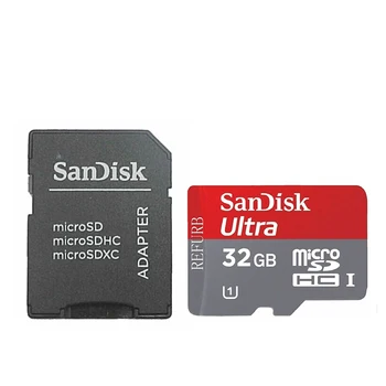 SanDisk Ultra 32GB TF Mikro SD Kortelės, SDHC Class 10 UHS-I 32 GB Atminties Caed C4 Atminties Kortelės, 