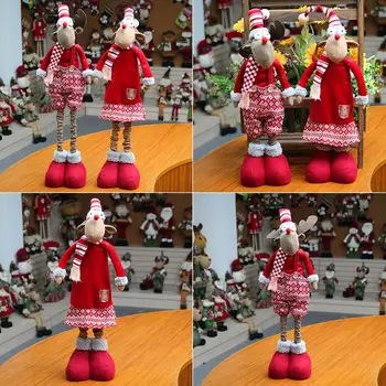 Santa Kalėdų Lėlės, Papuošalai Namuose Kalėdos Ištraukiama Nuolatinis Žaislas Navidad Šaliai, Papuošalai Naujųjų Metų Vaikams Dovanos