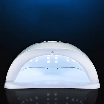 SAULĖ 5X Plus Nagų Džiovintuvas 80W UV LED Lempos Skaitmeninis Ekranas Džiovinimo Greitis Gelio Nagų Lempa Rausva Balta Manikiūro, Nagų Dailės Priemonės