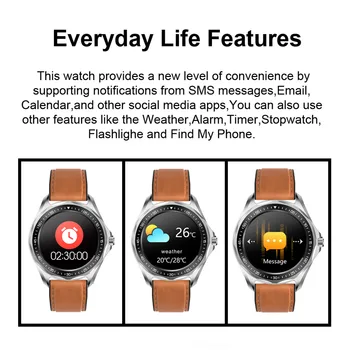 SENBONO Smart Žiūrėti Bluetooth 5.0 IP68 Smart Laikrodis vyrams, moterims Smartwatch Apyrankės Apyrankės Už Širdies ritmo Protingas Stebėti