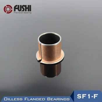 SF1-F Oilless Flanšinis Praėjimo Guolių SF1-F08150 SF1-F10060 SF1-F10070 SF1-F10080 ( 5 Vnt.), SF1 Savarankiškai Composite Flanšas Guoliai
