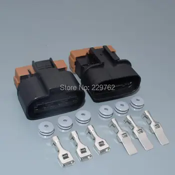 Shhworldsea 3 pin automobilių Didelis einamosios high power automatinis kabelio laidus vandeniui jungtis plug PK011-03027 PK015-03027