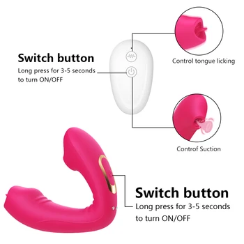 Silikono Makšties Vibratorius Kalba Lyžis Dildo Vibratorius 10 Rūšių Klitorio G Spot Massager su Nuotolinio Valdymo Sekso Žaislas Moterims