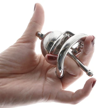 Skaistybės Narve Gaidys Žiedas Su kateteris nerūdijančio plieno rutuliniai ruožas žiedas varpos pratimai kapšelį kamuolys neštuvų sekso žaislas Vyrams
