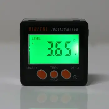 Skaitmeninis Inclinometer Elektroninių Matlankis Aliuminio Lydinio Korpuso Kampine Lauke Kampo Matuoklis Matuoklio Matavimo įrankis
