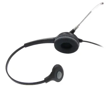 Skambučių centras Balso Vamzdžio ausines su mic QD (Greito atjungimo) laisvų rankų įrangą vienu 3,5 mm kištukas nešiojamą kompiuterį,Išmanųjį telefoną,mobilųjį telefoną,KOMPIUTERĮ