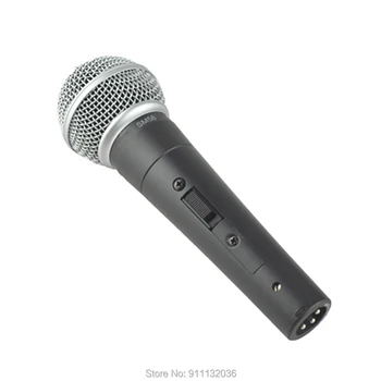 SM58 Laidinio Gyventi Vokalas Dinaminis Mikrofonas, SM58 Profesionalus Studija Mikrofonas, MIC SM58 PC,karaoke,žaidimai