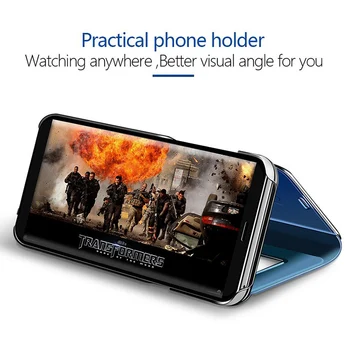 Smart Odos Veidrodis, Flip Case For Samsung Galaxy A51 A30s A70 A40 A50 A10 A20 A30 A20s A10s Galinį Dangtelį Samsun 70 50 A 51