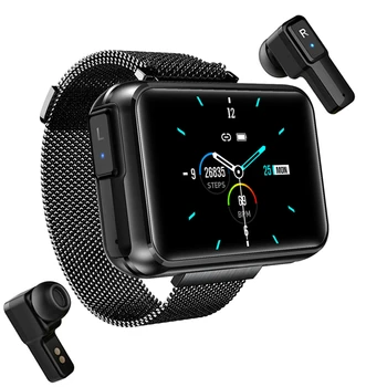 Smart Watch Vyrai, Moterys, turinčios Bevielį Bluetooth 5.0 Ausinės TWS Ausinių Rankų Širdies ritmas, Rankų Skambinkite Sporto Fitneso Apyrankė